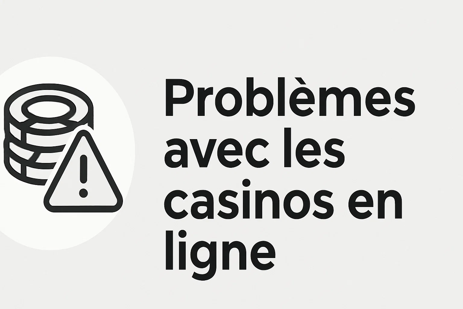 Problèmes avec les casinos en ligne
